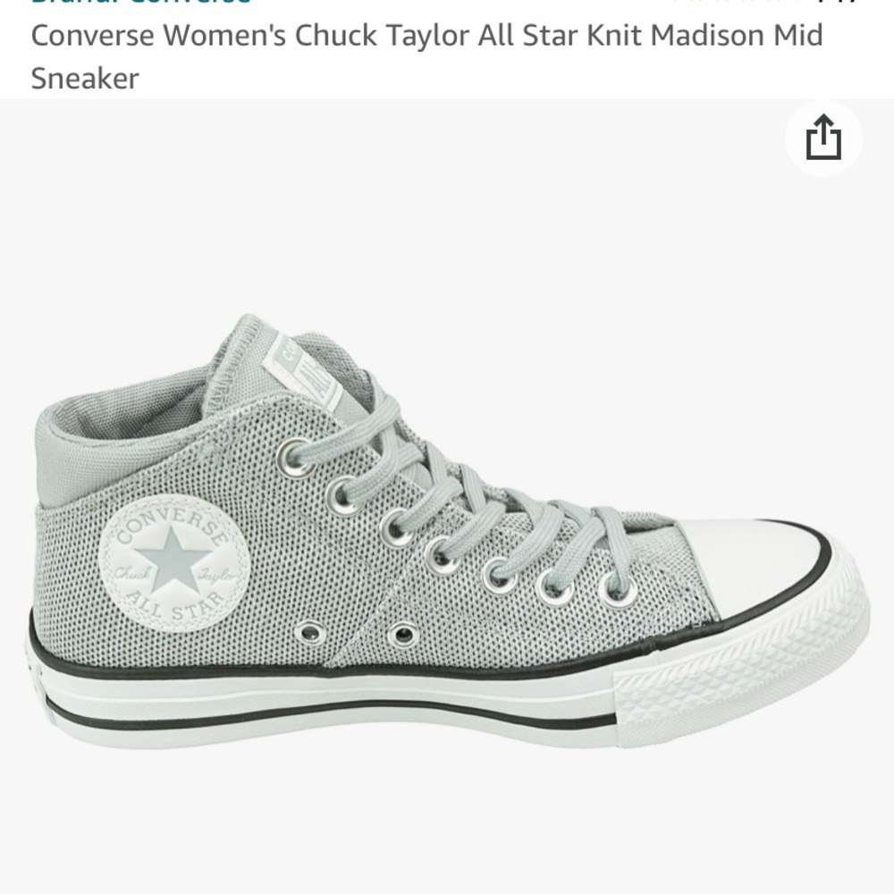 Chuck Taylor Madison mid All Star Gray Sneaker